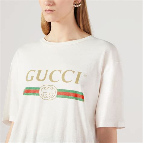 gucci white tshirts|gucci white shirt price.